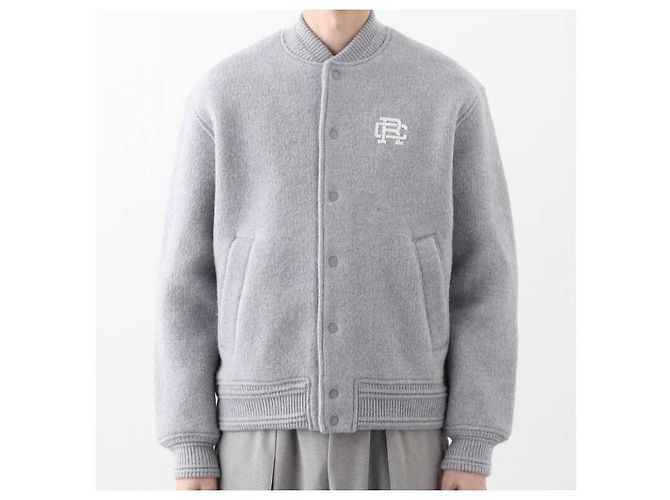 Autre Marque Chaqueta Varsity Coliseum de lana melton Reigning Champ - vista 3