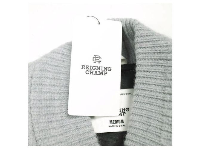 Autre Marque Chaqueta Varsity Coliseum de lana melton Reigning Champ - vista 4