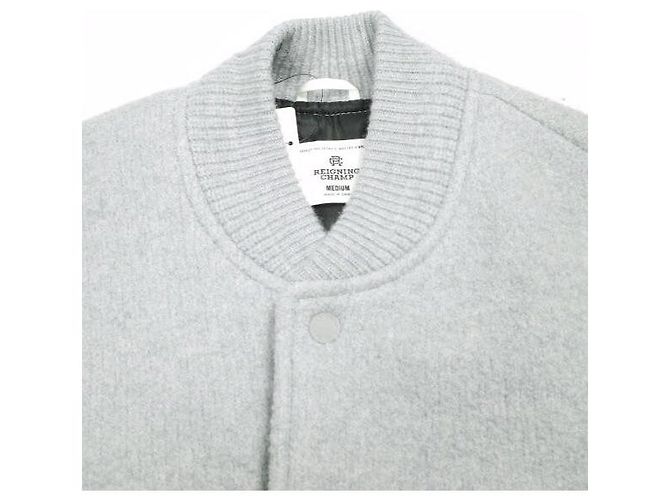 Autre Marque Chaqueta Varsity Coliseum de lana melton Reigning Champ - vista 5