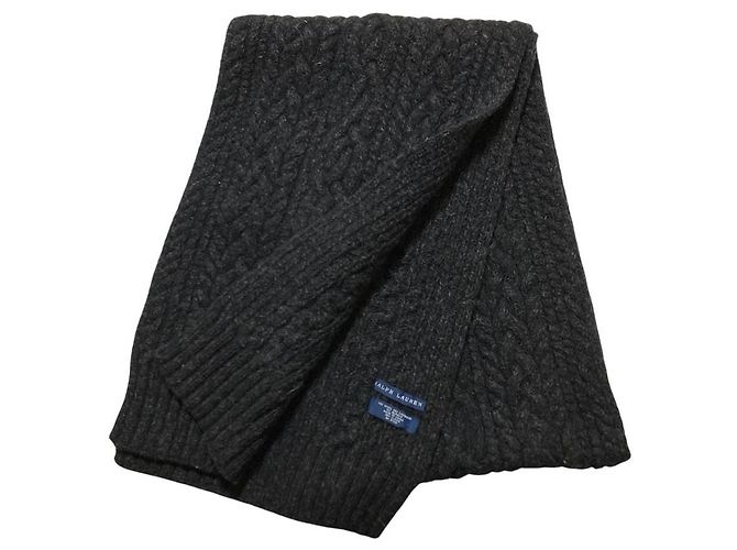 Polo Ralph Lauren Sciarpa e scaldamani 2 in 1 in lana e cashmere - vista 2