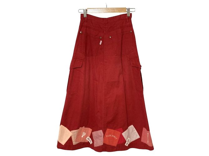 Autre Marque PINK HOUSE Patchwork Long Cargo Rock - Ansicht 2