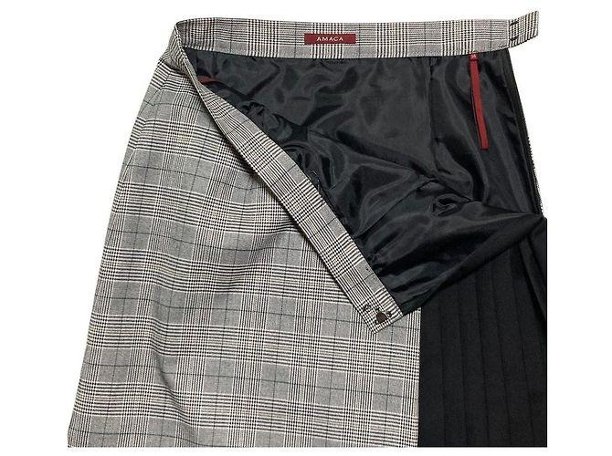 Autre Marque Falda plisada Combo AMACA - vista 3