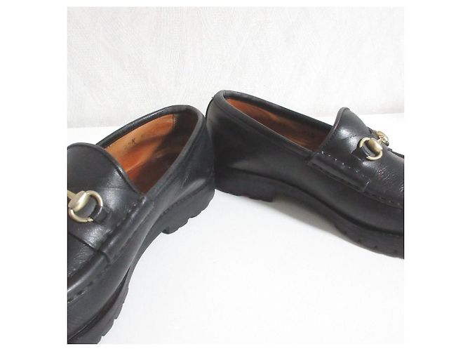 Mocassini piatti Gucci Horsebit Loafer - vista 4