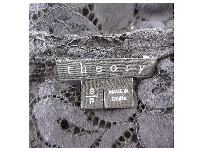 Top sem mangas em renda Theory - vista 4