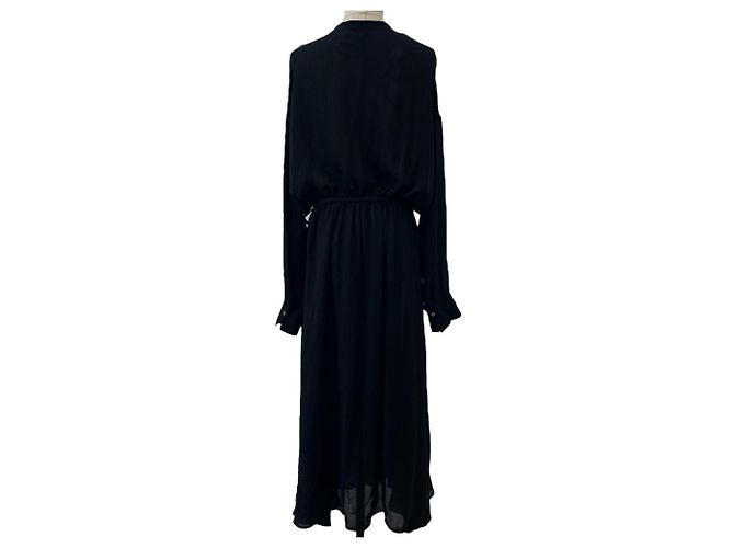 Autre Marque Abito lungo trasparente Chaos Wrap - vista 3