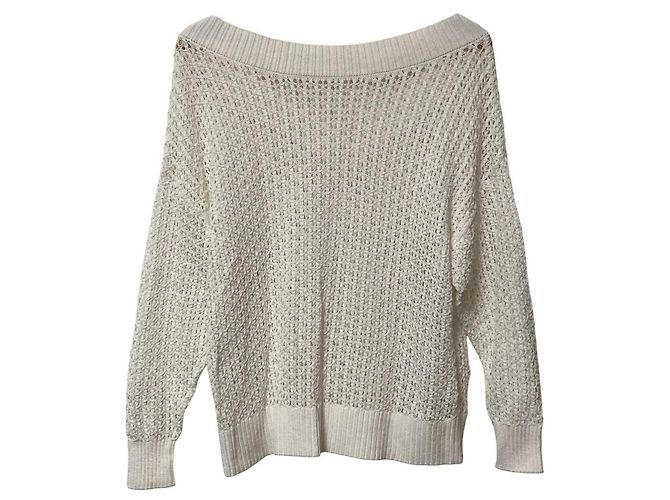 Autre Marque Jersey de lana holgado con cuello V Diagram - vista 2