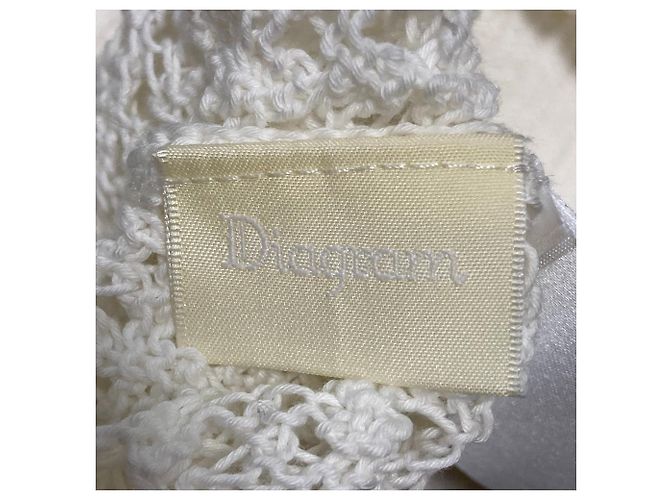 Autre Marque Jersey de lana holgado con cuello V Diagram - vista 3
