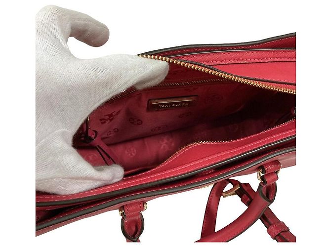 Borsa 2way in pelle Saffiano Tory Burch - vista 5