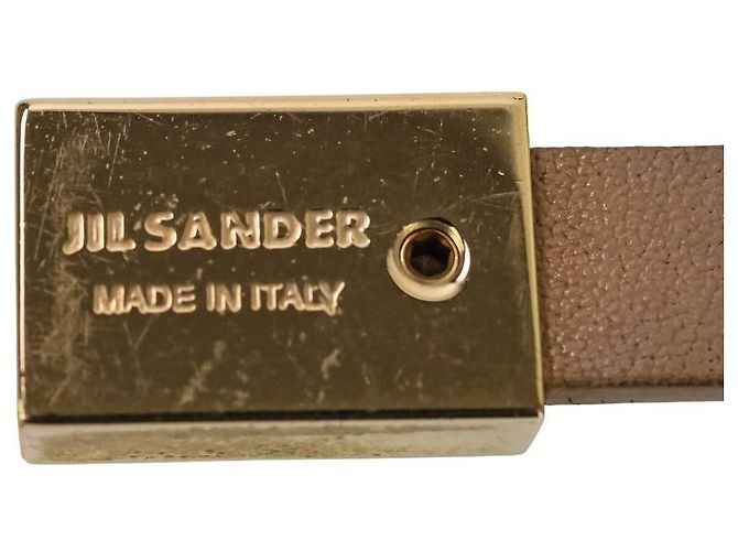 Collana in pelle con catena Jil Sander - vista 10