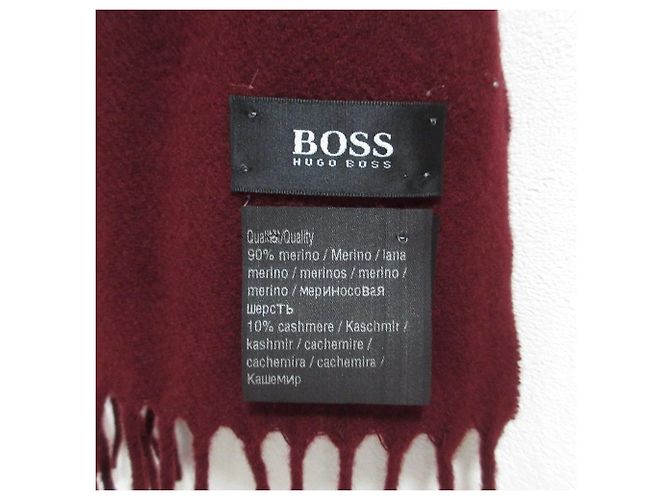 Sciarpa con frange Hugo Boss - vista 8