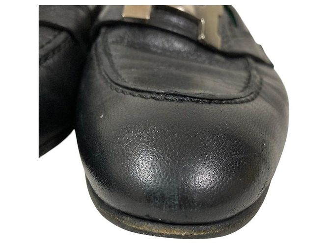 Hermès Mocassin Paris H Buckle Loafer 34.5 - vista 10