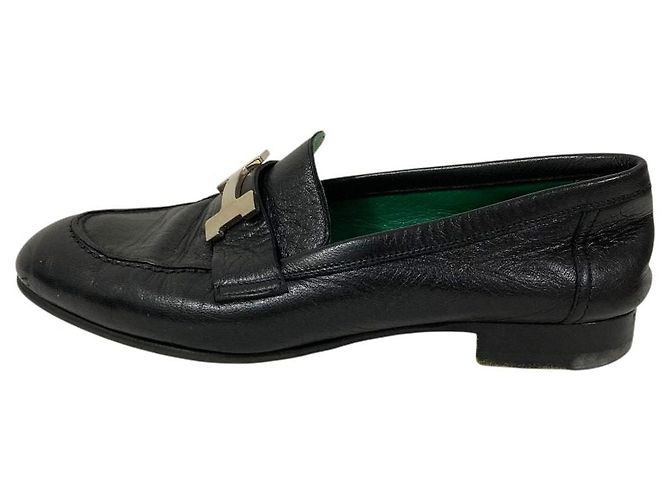 Hermès Mocassin Paris H Buckle Loafer 34.5 - vista 2