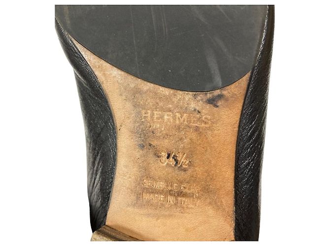 Hermès Mocassin Paris H Buckle Loafer 34.5 - vista 9