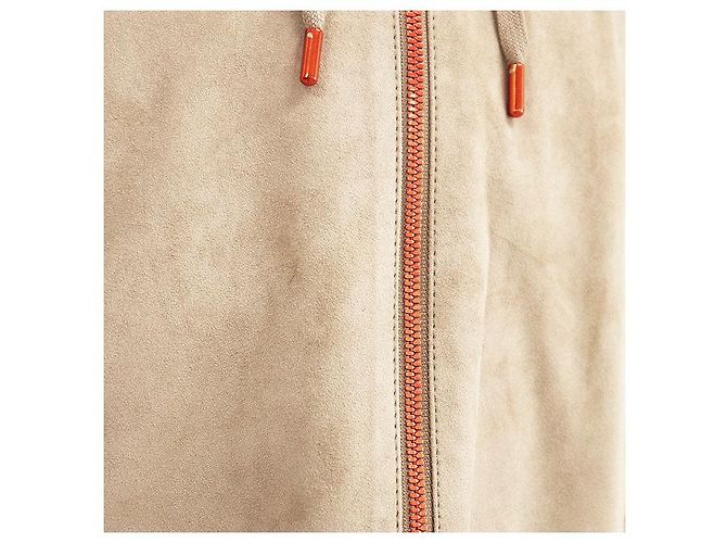 Chaqueta Hermès 50 de piel de reno - vista 12