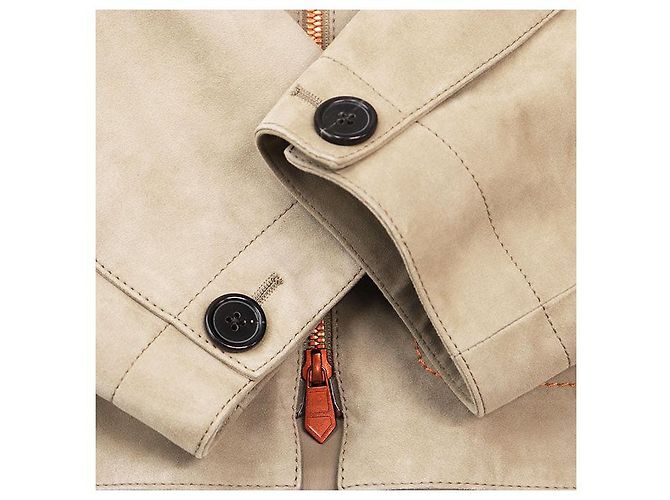 Chaqueta Hermès 50 de piel de reno - vista 5