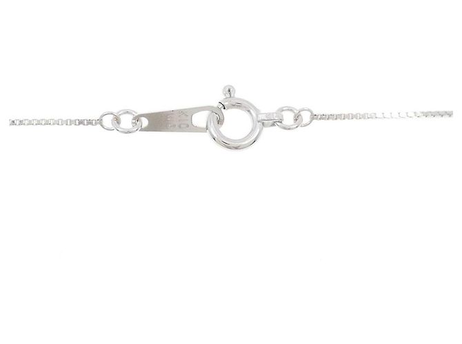 Autre Marque Collana Croce Diamanti K14WG K10WG - vista 5