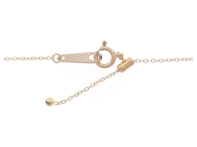 Autre Marque Collana K10 Pink Gold Diamond - vista 5