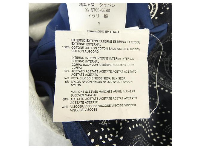 Etro Navy Blue Jacket - view 3
