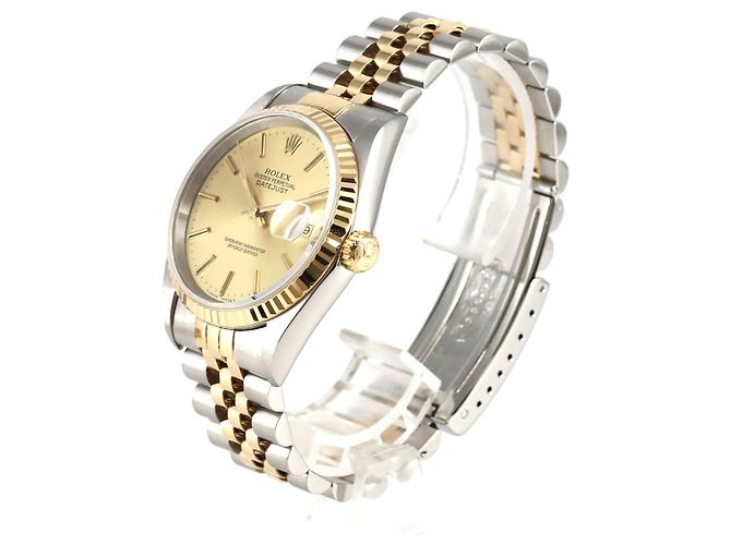 Rolex Datejust Stainless Steel Yellow Gold Automatic - vista 2