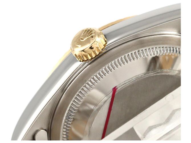 Rolex Datejust Stainless Steel Yellow Gold Automatic - vista 3