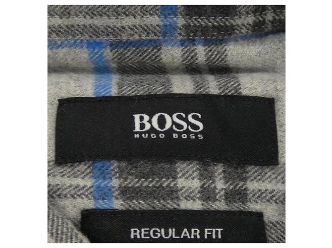 Hugo Boss Camisa de Algodão Xadrez BOSS - vista 4