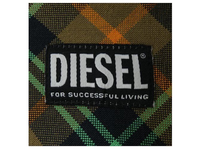 Autre Marque Camicia in cotone a quadri DIESEL - vista 4