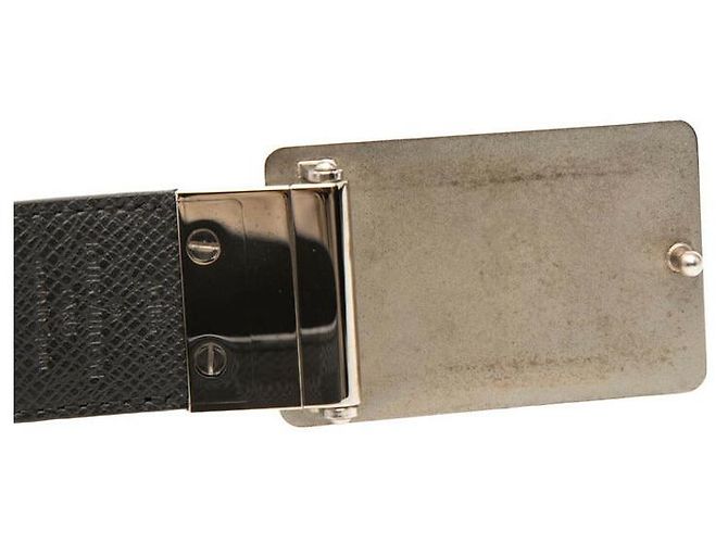 Louis Vuitton Sangle Aventure Damier Graphite PVC Gürtel - Ansicht 4