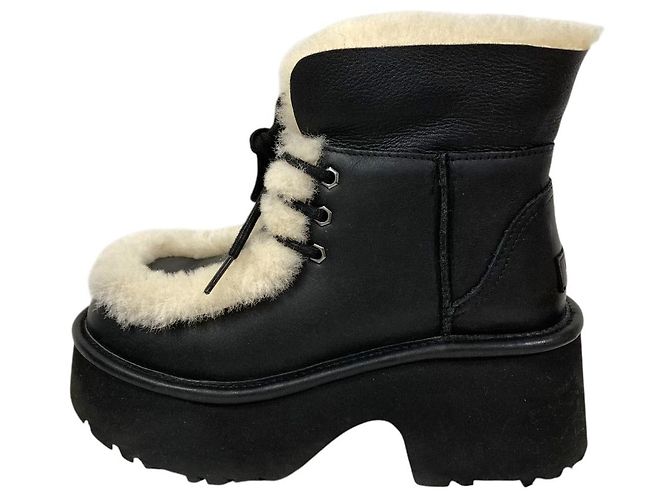 Bottes à lacets UGG ESMEE LEATHER - vue 3