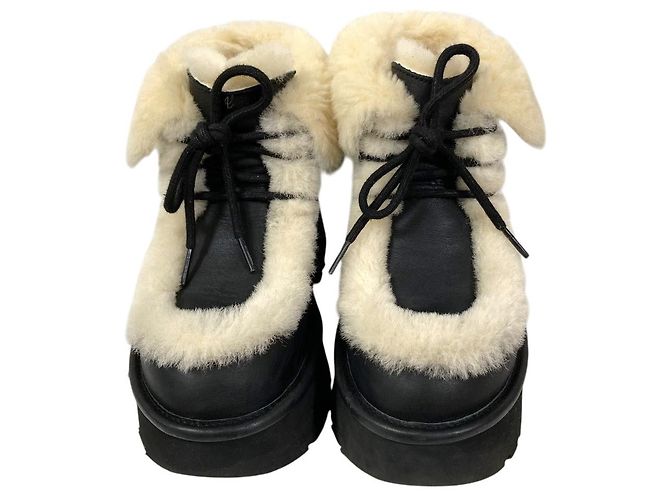 Bottes à lacets UGG ESMEE LEATHER - vue 4