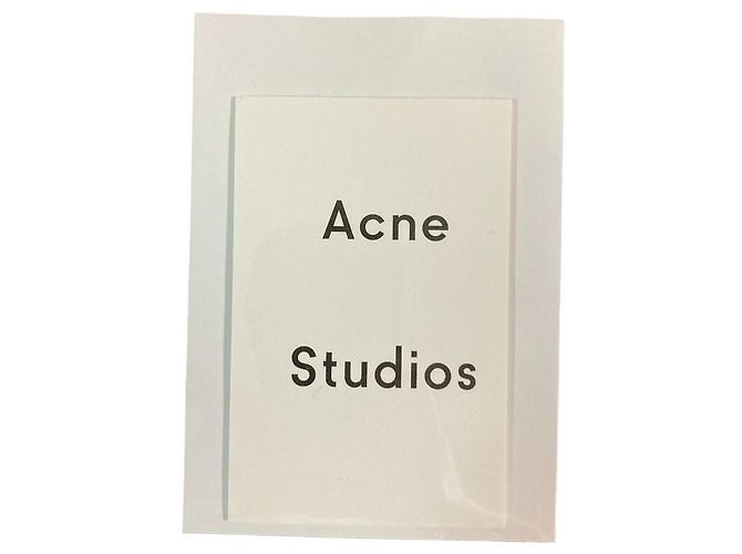 Sciarpa in lana vergine con frange Acne Studios - vista 6