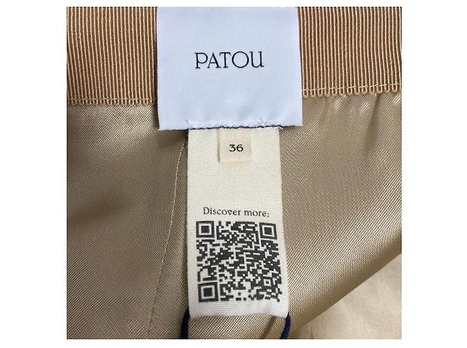 Autre Marque Falda mini línea A de lana Patou - vista 6