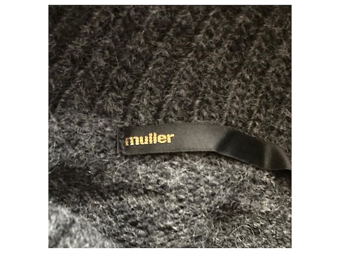 Autre Marque muller of yoshiokubo Strickpullover mit hohem Kragen - Ansicht 4