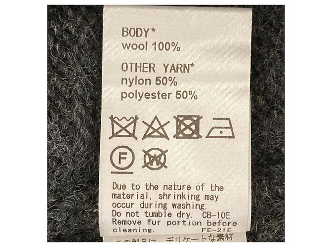 Autre Marque muller of yoshiokubo Strickpullover mit hohem Kragen - Ansicht 6