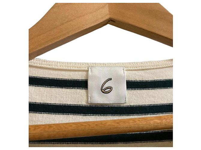 Autre Marque Roku United Arrows Punto de manga larga de algodón - vista 4