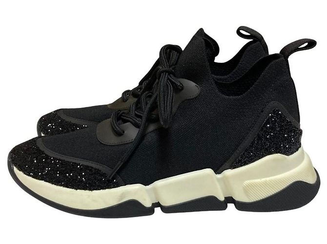 Autre Marque Sneakers stringate in maglia imbottita STACCATO - vista 3