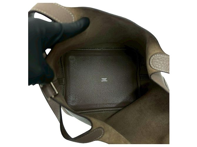 Hermès Hermes Picotin Lock MM Taurillon Clemence Handtasche - Ansicht 12