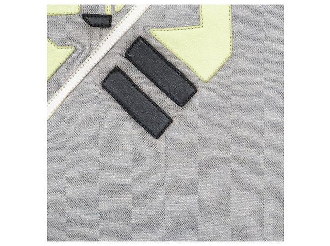 Hermès Chevaux en Symétrie Sweatshirt aus Baumwolle und Lammleder - Ansicht 5