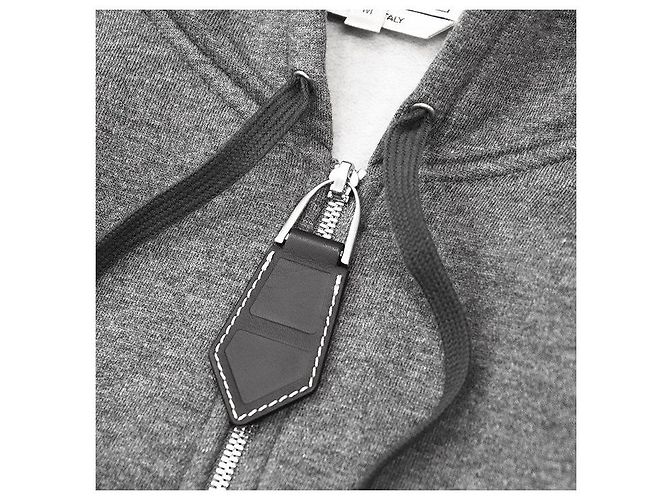 Hermès Sweatshirt Hoodie aus Baumwolle und Kaschmir - Ansicht 3