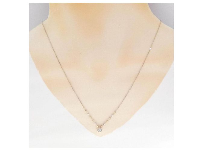 Autre Marque K10 Dreifarbgold-Diamantcollier - Ansicht 6