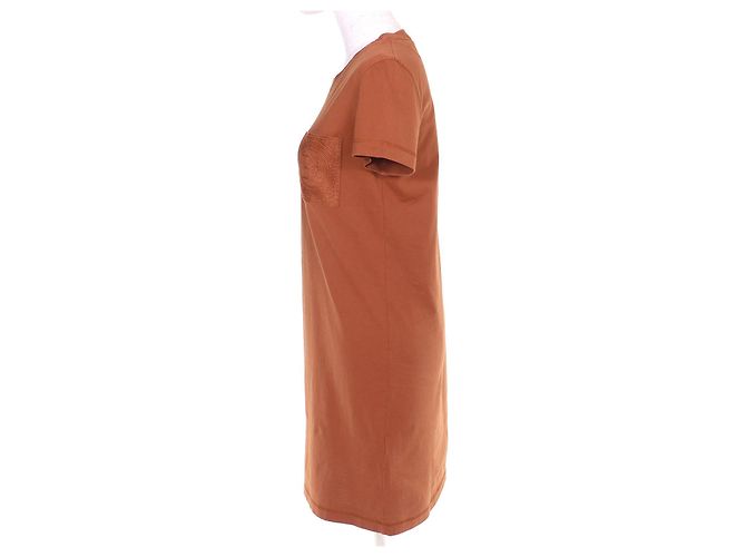Vestido de algodón bordado H Hermès 34 - vista 2