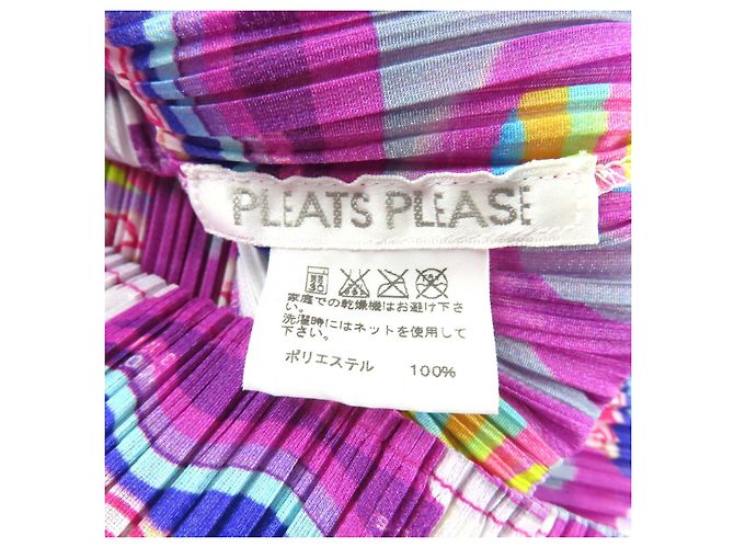 Issey Miyake PLEATS PLEASE PLEATS PLEASE T-shirt Polyester Sleeveless Top - vista 6