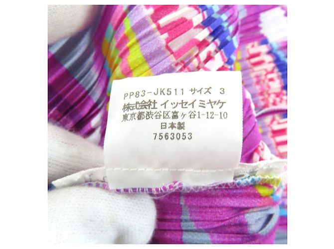 Issey Miyake PLEATS PLEASE PLEATS PLEASE T-shirt Polyester Sleeveless Top - vista 7