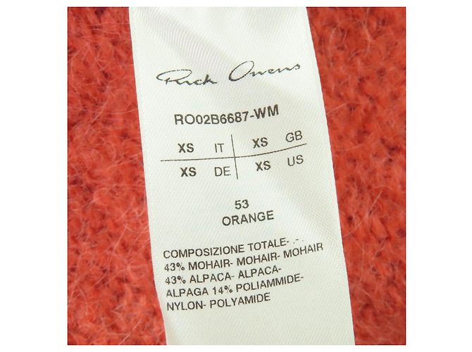 Cardigan de mohair Rick Owens - vista 7