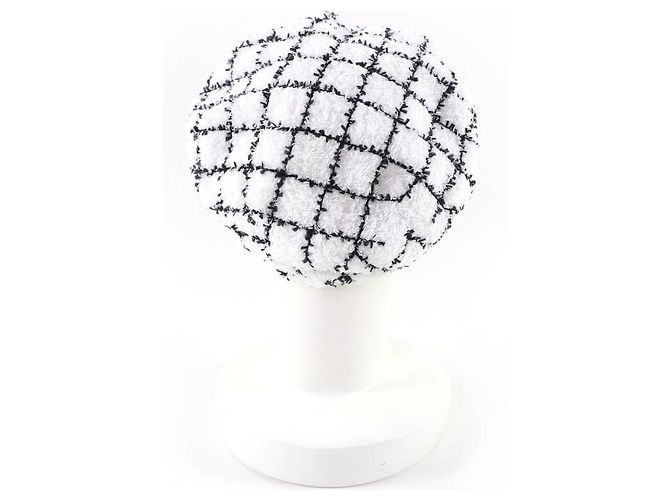 Boina de algodão e tweed CHANEL COCO Mark - vista 4