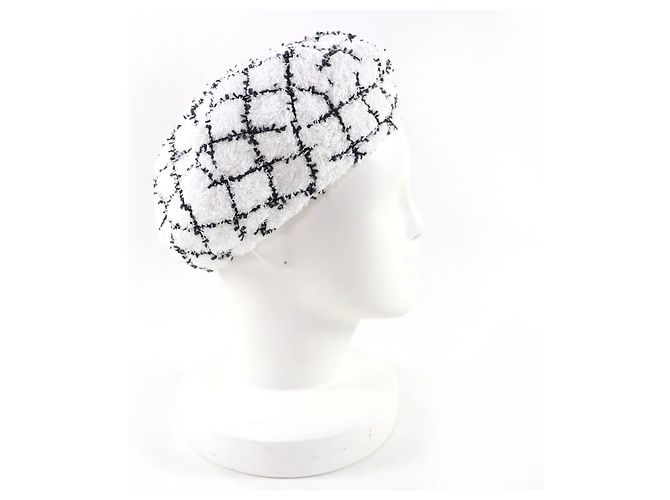 Boina de algodão e tweed CHANEL COCO Mark - vista 5