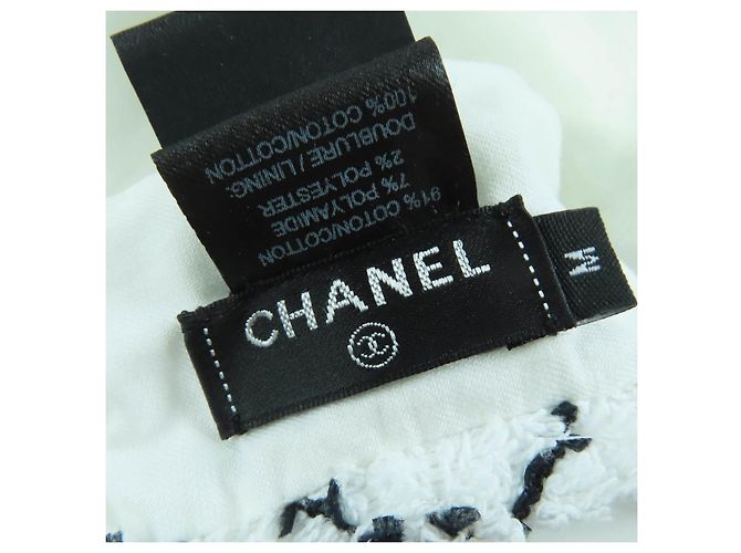 Boina de algodão e tweed CHANEL COCO Mark - vista 8