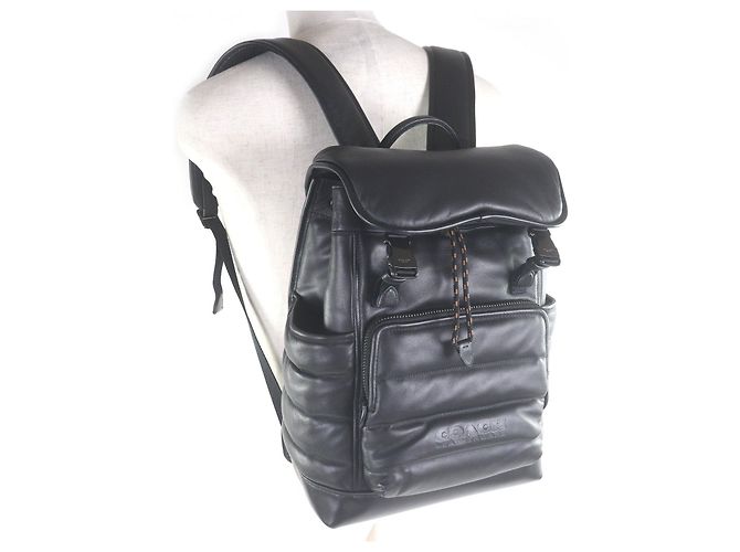 COACH League Flap Backpack Leder-Rucksack - Ansicht 2