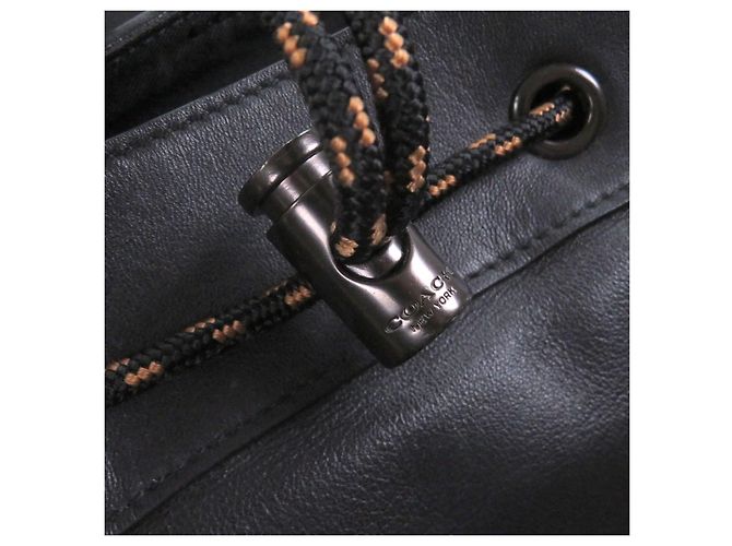 COACH League Flap Backpack Leder-Rucksack - Ansicht 8