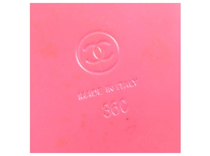 Sandali in pelle e tweed CHANEL COCO Mark - vista 12