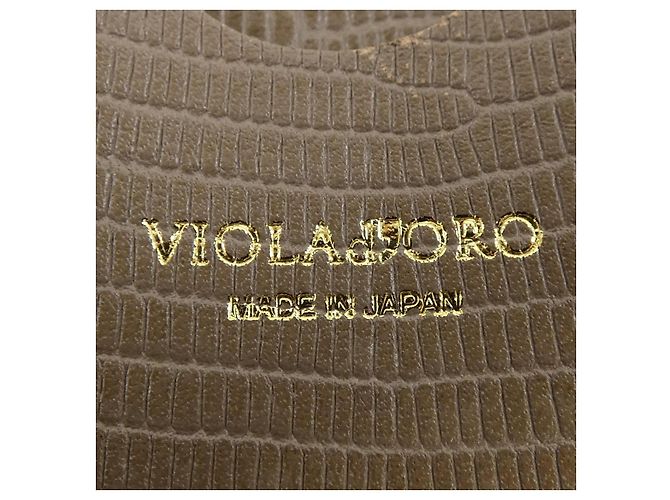 Autre Marque Borsa a tracolla VIOLA d'ORO beige - vista 5